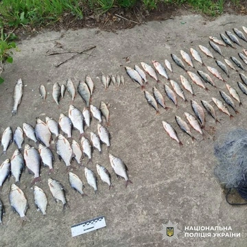 На Харьковщине полиция разоблачила браконьера: "наловил" рыбы более чем на 160 тысяч гривен