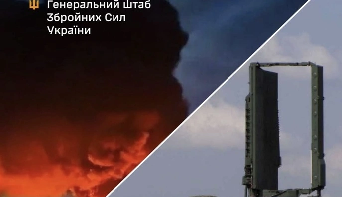 Генштаб: у Криму уражено РЛС, на Донеччині — логістичні об’єкти ворога