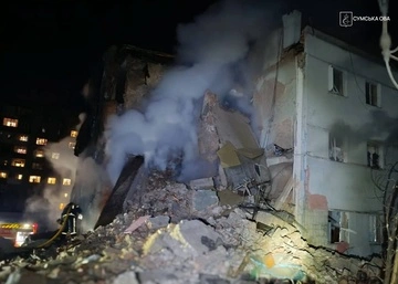 Массированная атака БПЛА на Сумщину: есть попадания в жилые дома и админобъекты
