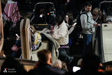 В метро Киева во время ночной атаки находилось рекордное количество людей – известна цифра