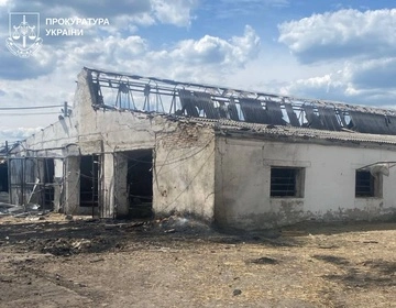 Росіяни атакували ферму на Харківщині – прокуратура показала наслідки
