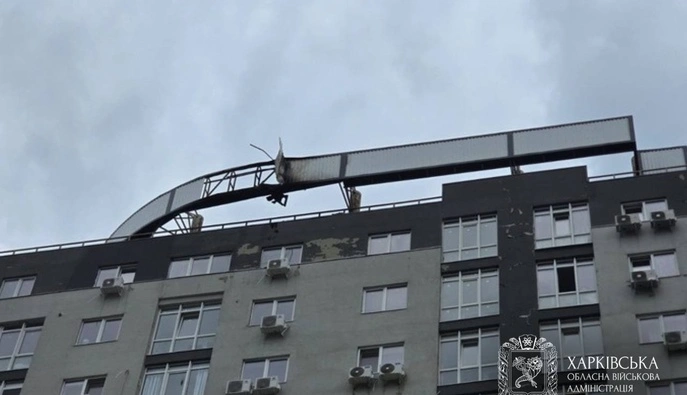 В Харькове «Шахед» попала в многоэтажный дом — что известно о последствиях