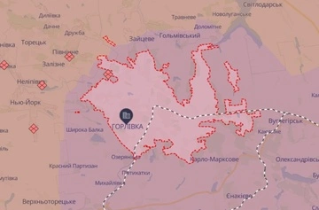 Силы обороны взяли под огневой контроль Горловку в Донецкой области