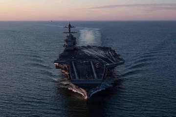 США были близки к потере авианосца во время противостояния с Ираном.