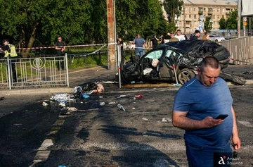 В полиции рассказали об истории нарушений ПДД водителя, влетевшего в подземный переход в Киеве