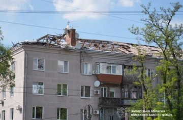 Количество пострадавших из-за обстрела Запорожья увеличилось до трех, повреждено восемь многоэтажек — ОВА