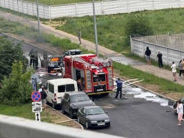 Російські пабліки назвали, хто міг бути водієм авто, яке підірвалось вранці в Підмосков'ї