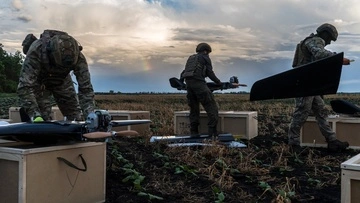 Украина создала 40-километровую "килзону" дронов вдоль фронта - NYT