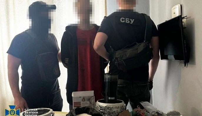 СБУ затримала агента ФСБ у Харкові: він виготовив 12 кг вибухівки для підготовки терактів