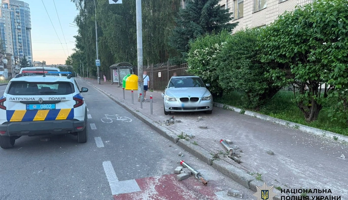 Затримано водія, який спричинив смертельну ДТП у Печерському районі столиці 