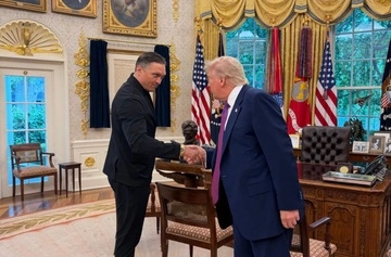Усик встретился с Трампом в Белом Доме