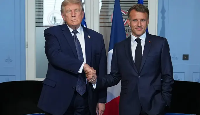 Макрон и Трамп обсудили Украину и Ближний Восток на саммите G7