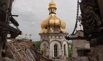 В ГСЧС рассказали о ходе работ в Киево-Печерской лавре после атаки