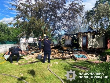 В Киевской области взорвались газовые баллоны на территории частного хозяйства