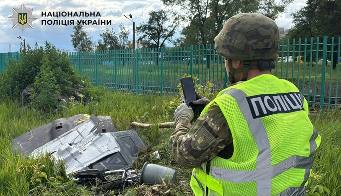 У Києві на Троєщині знайшли бойову частину 