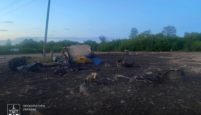 ДБР начало расследование авиакатастрофы в Хмельницкой области: детали