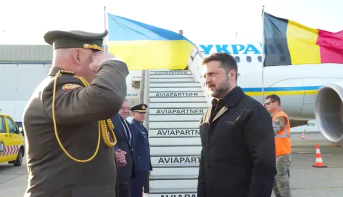 Засідання у форматі "Рамштайн" і не тільки: Зеленський прибув до Брюсселя