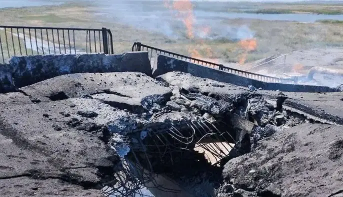 ССО вивели з ладу залізничний міст у Криму – що відомо