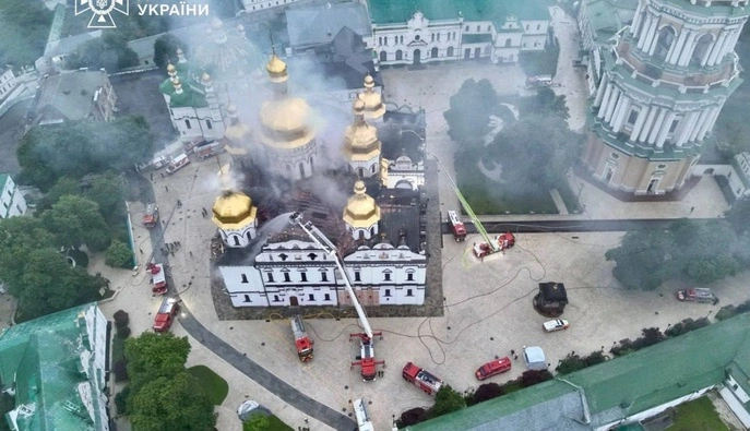 После атаки РФ спасать Лавру пришли только пятеро монахов УПЦ МП — Авраамий
