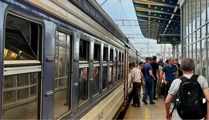 Киевская городская электричка восстанавливает движение по полному железнодорожному кольцу вокруг столицы