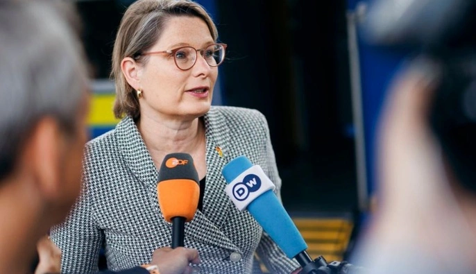 Міністерка юстиції Німеччини Штефані Губіґ прибула до Києва