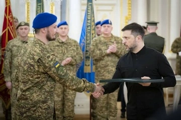 Зеленский отметил государственными наградами 451 нацгвардейца, полицейского, спасателя и пограничника