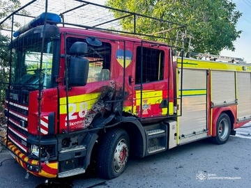 В Никополе кафиры дважды обстреляли спасателей