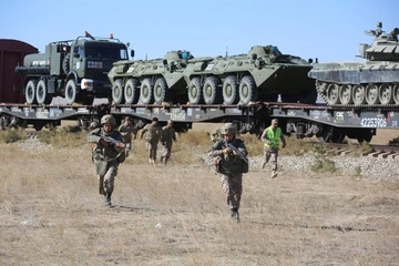 Казахстан проводит военные учения