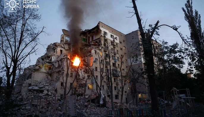 Росія спрямувала більшість ракет і дронів на Київ: у Повітряних силах розповіли подробиці атаки