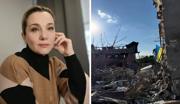 "Мама жива. Соседи R.I.P": Тала Калатай показала жуткие кадры после российского удара