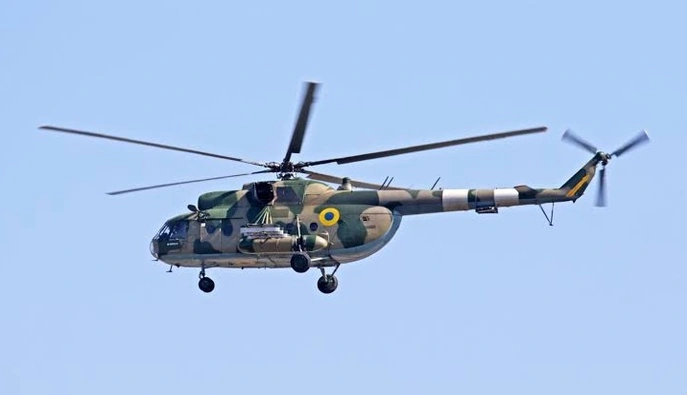 На Полтавщині зазнав аварії вертоліт Мі-8 під час виконання бойового завдання