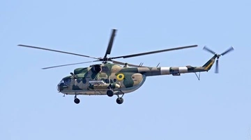 На Полтавщині зазнав аварії вертоліт Мі-8 під час виконання бойового завдання