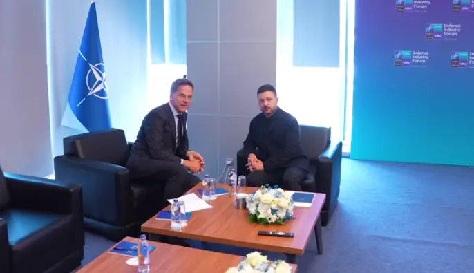 Ракети для ППО та оборонна співпраця: Зеленський провів зустріч із Рютте 