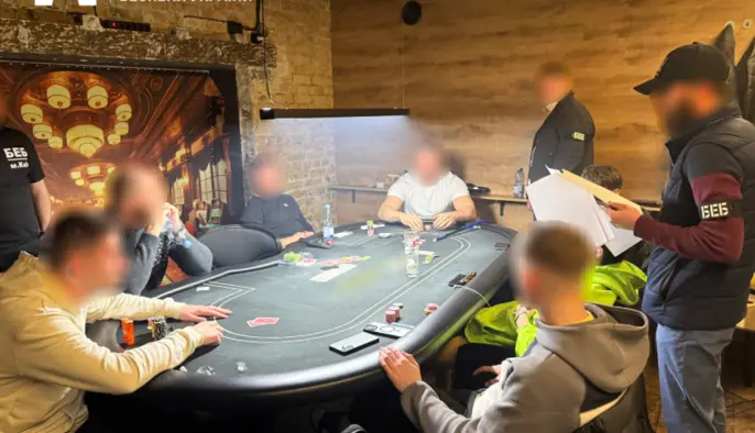 У Києві БЕБ виявило підпільні покер-клуби з мільйонними оборотами