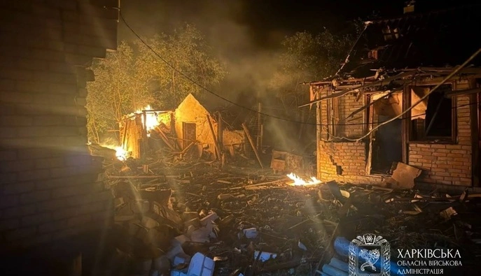 Харьковская область подверглась удару дронов: погибла женщина, есть пострадавшие