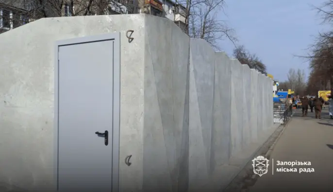 В Запорожье установят новые укрытия на остановках и в местах массового скопления людей
