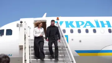 Презентація Антибалістичної коаліції і не тільки: Зеленський прибув у Францію