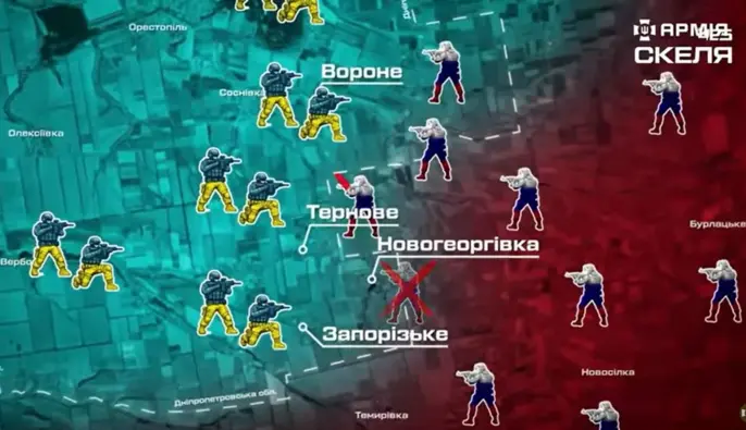 Полк «Скала» уволил шесть населенных пунктов на Днепропетровщине