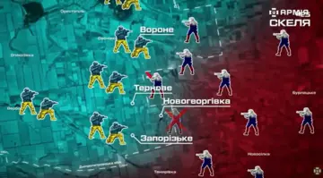 Полк «Скала» уволил шесть населенных пунктов на Днепропетровщине