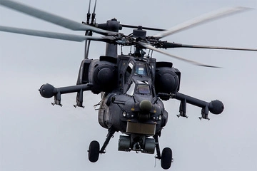Украинский FPV-дрон сбил российский Ми-28 над Белгородской областью — видео