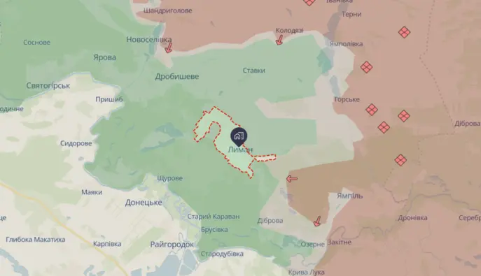 66 ОМБр: Оккупанты бьют по переправам возле Лимана, чтобы усложнить оборону украинским военным