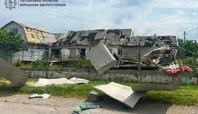 Россияне нанесли более 1000 ударов по 54 населенным пунктам Запорожской области