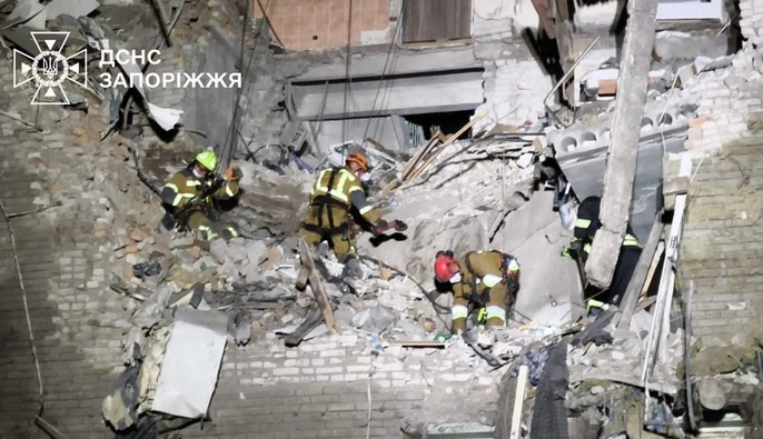 Атака на Запорожье: в МВД назвали количество раненых