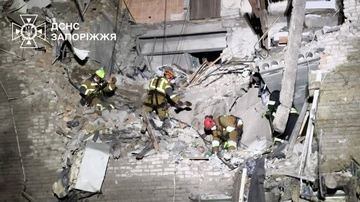Атака на Запорожье: в МВД назвали количество раненых