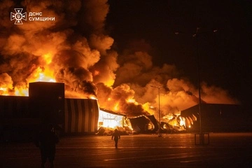 ДСНС потрапила під повторний удар у Сумах: знищено службове авто – фото