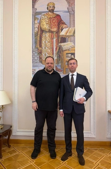 Новопризначений премʼєр Корецький зустрівся зі Стефанчуком: відновили роботу Ради коаліції