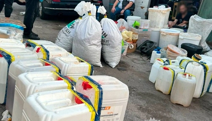 В Киеве изъяли психотропные вещества более чем на 2,8 млн грн