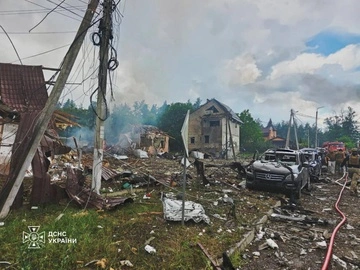 В Киевской области из-за российской атаки погибли шесть человек, пострадали — десятки