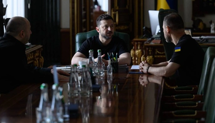 Зеленський: Умєров відповідатиме за переговори, а Клименко — за внутрішню безпеку