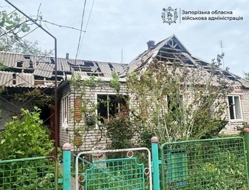 В результате ударов по Запорожью есть погибшие и раненые